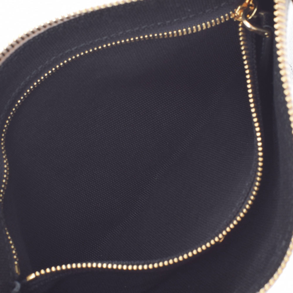 Prada Black Natural Canvas Pouch - Picture 10 of 11